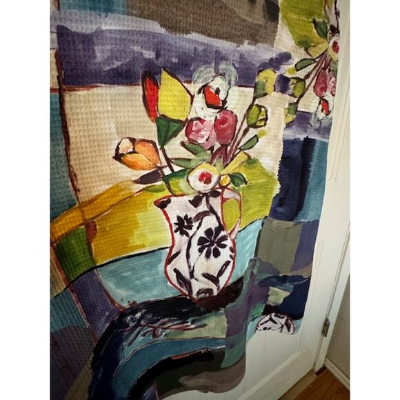 NWOT Uncle Frank Mini Dress Art To Wear Floral Abstract S - Picture 5 of 7